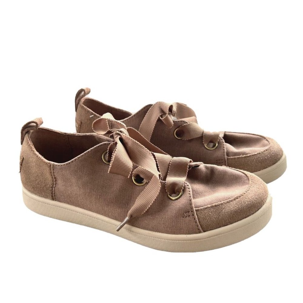 Koolabura by Ugg Penley Sneakers Canvas Ribbon Lace - Cinder Size 2